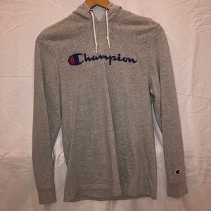 Champion Long Sleeve with Hood Size M